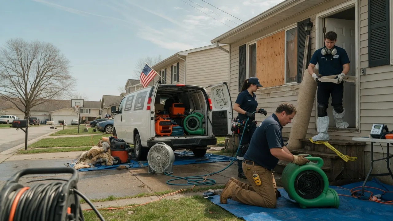 Water Damage Restoration in Lewistown, OH near me